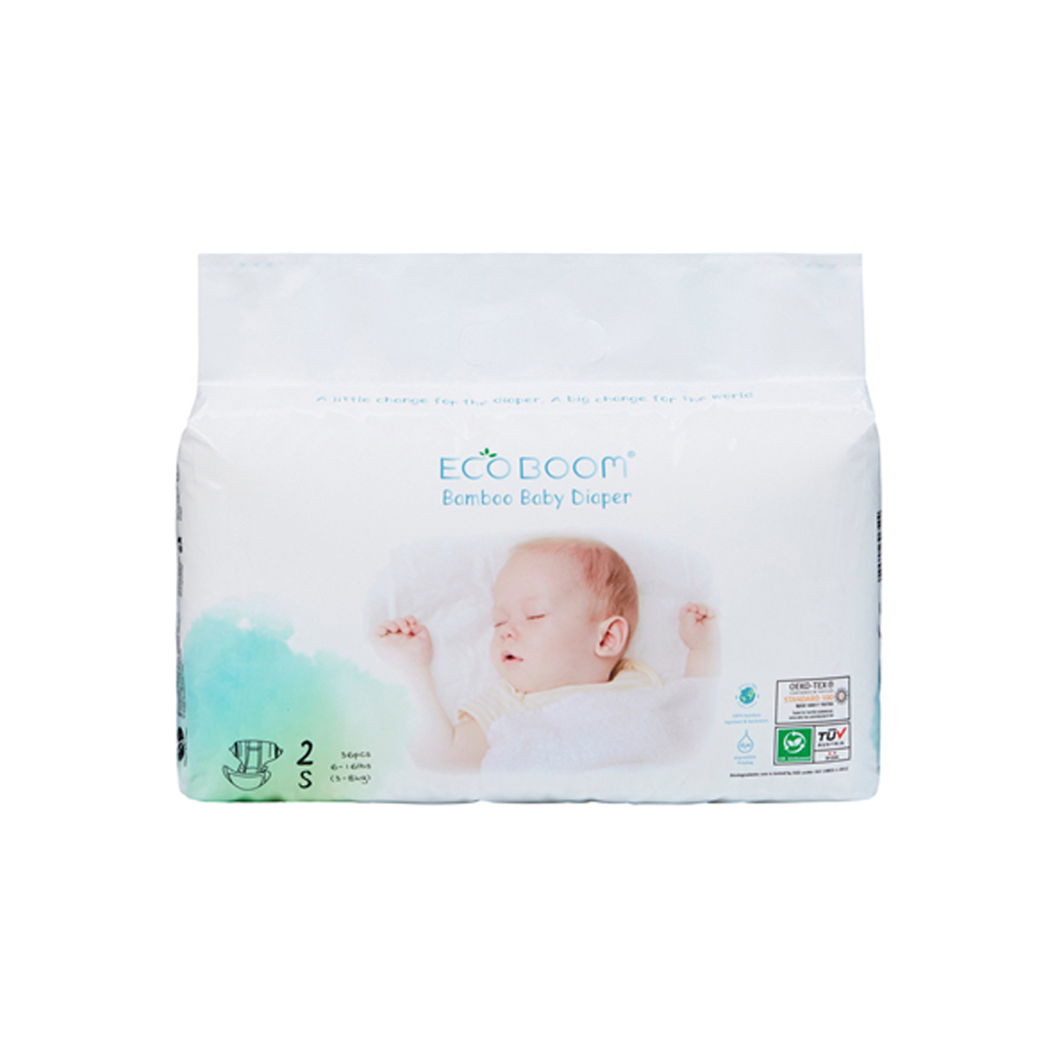 Подгузники ECO BOOM Eco S 36 шт. - фото 1