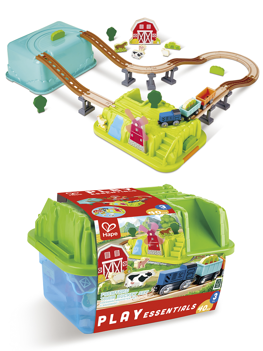 Набор железнодорожный Hape E3783_HP - фото 6