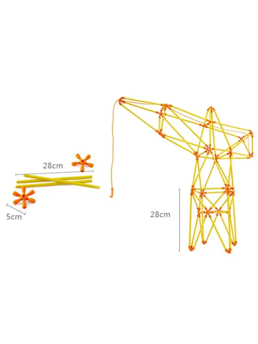 Конструктор Hape Строительный кран деревянный - фото 3
