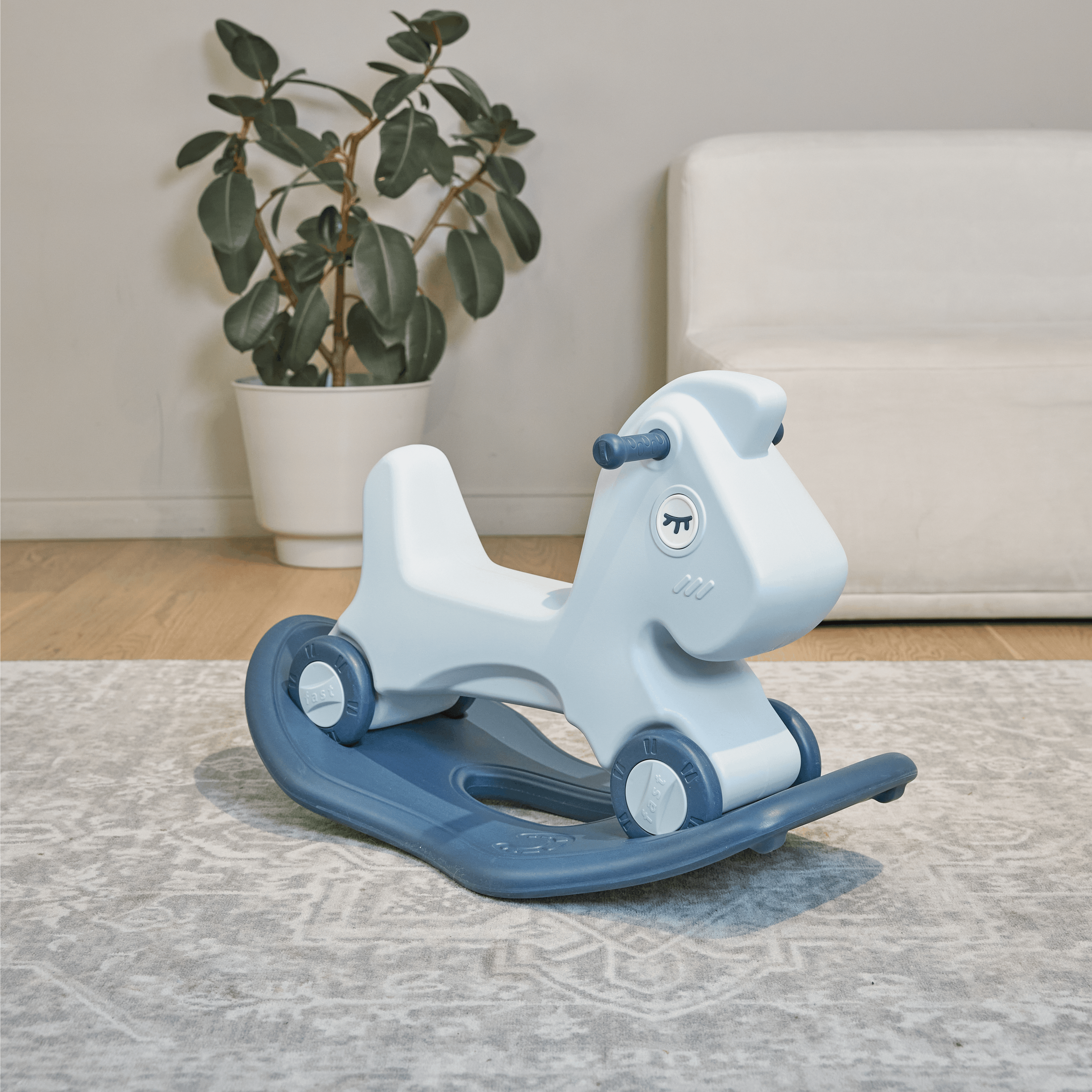 Качалка UNIX Kids Blue - фото 12