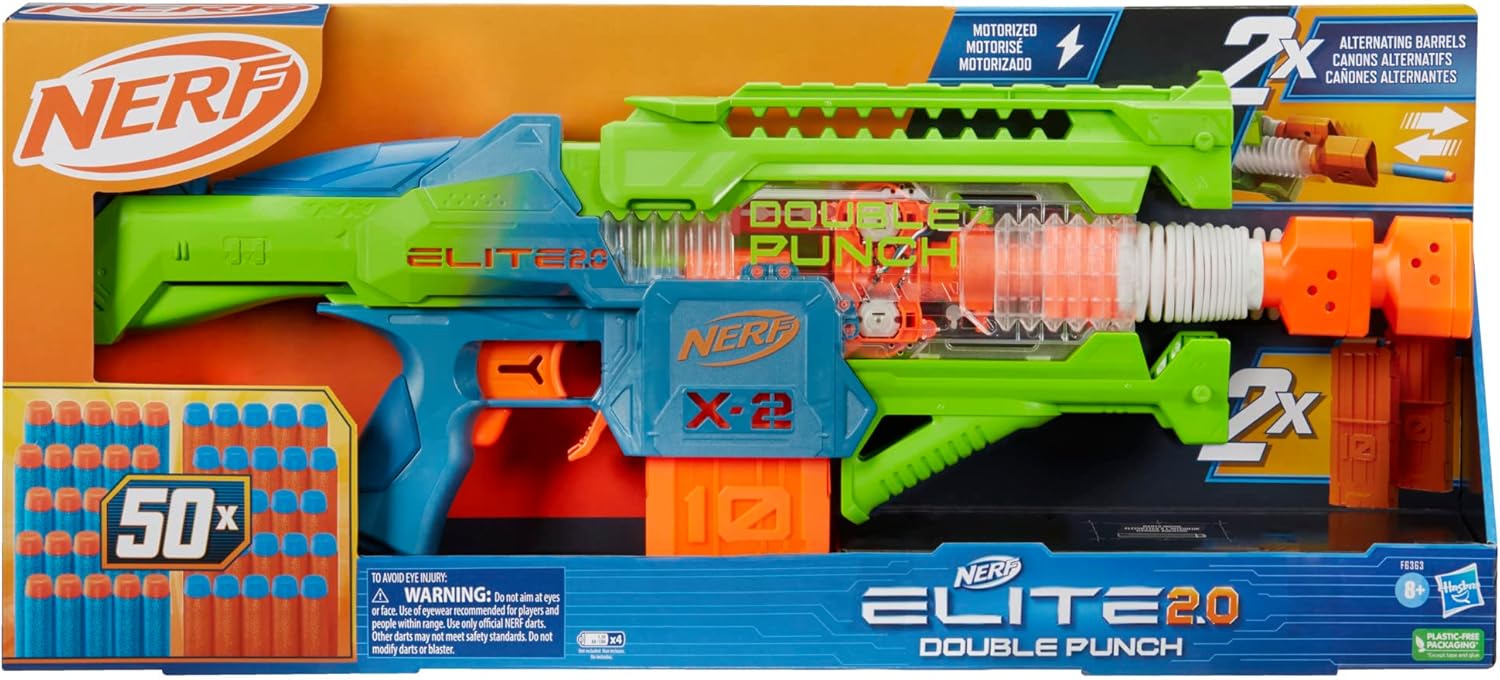 Бластер Nerf Elite Elite 2.0 Double Punch F6363 - фото 10