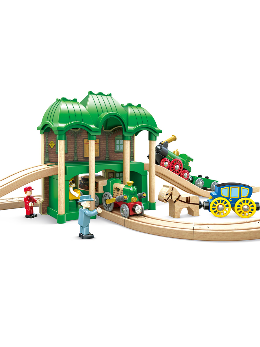 Набор железнодорожный Hape E3741_HP - фото 3