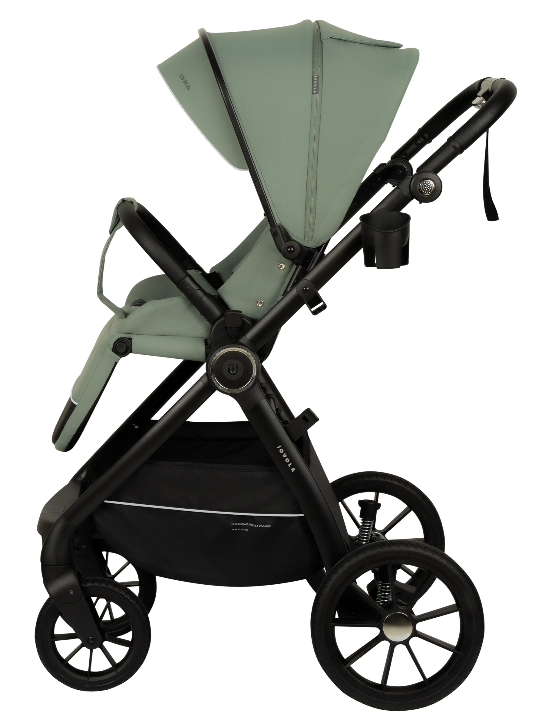 Коляска прогулочная JOVOLA LYRA зеленый - фото 19