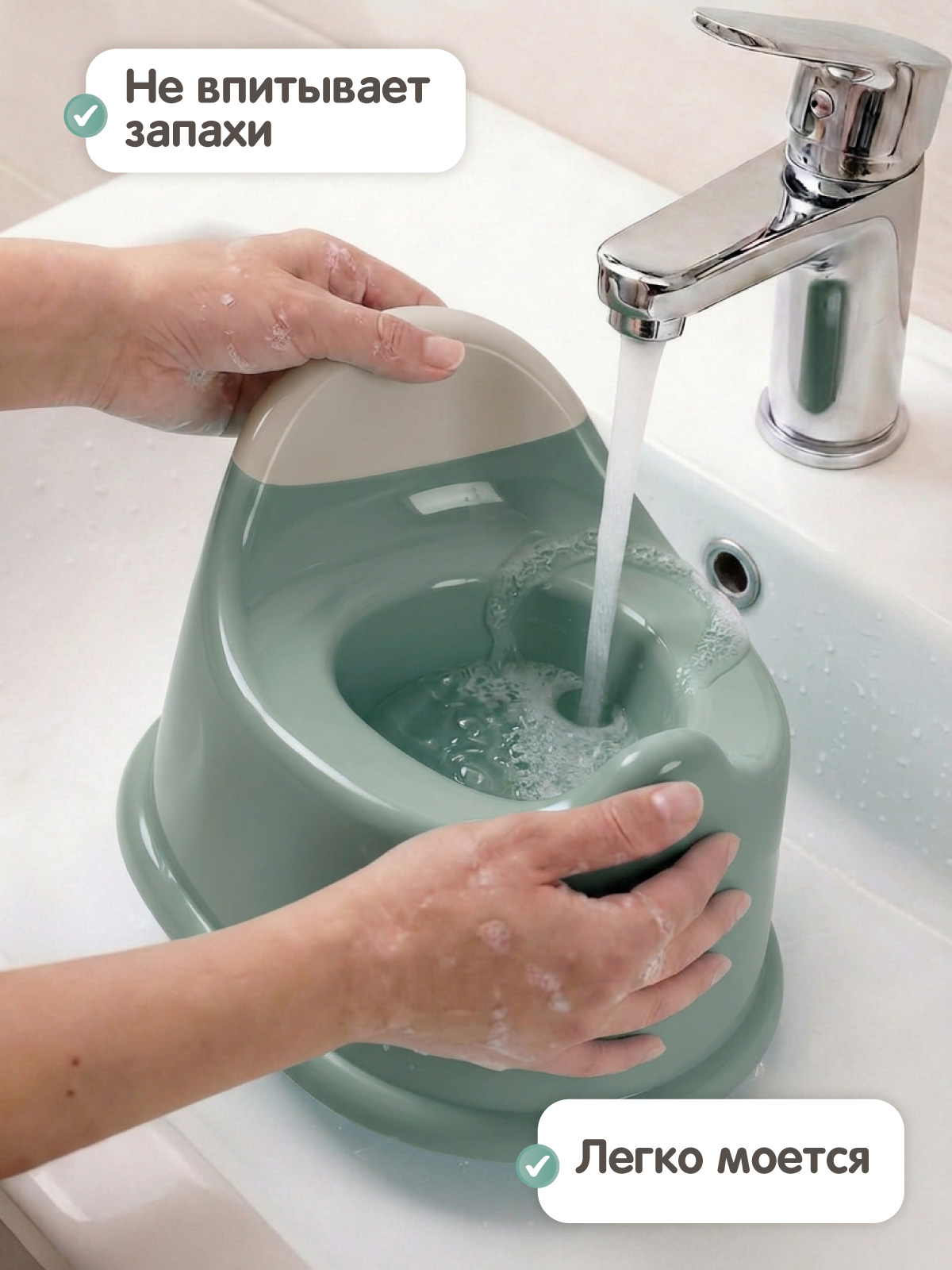 Горшок Компания Друзей хаки зеленый - фото 5