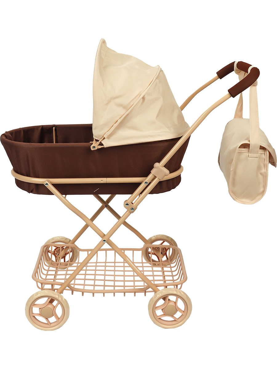 Коляска-люлька для кукол Рыжий кот 9325-BB - фото 4