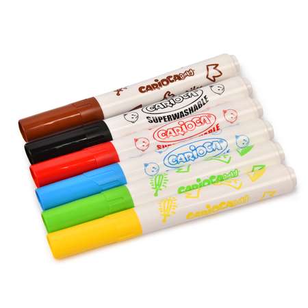 Фломастеры CARIOCA 6 цв.