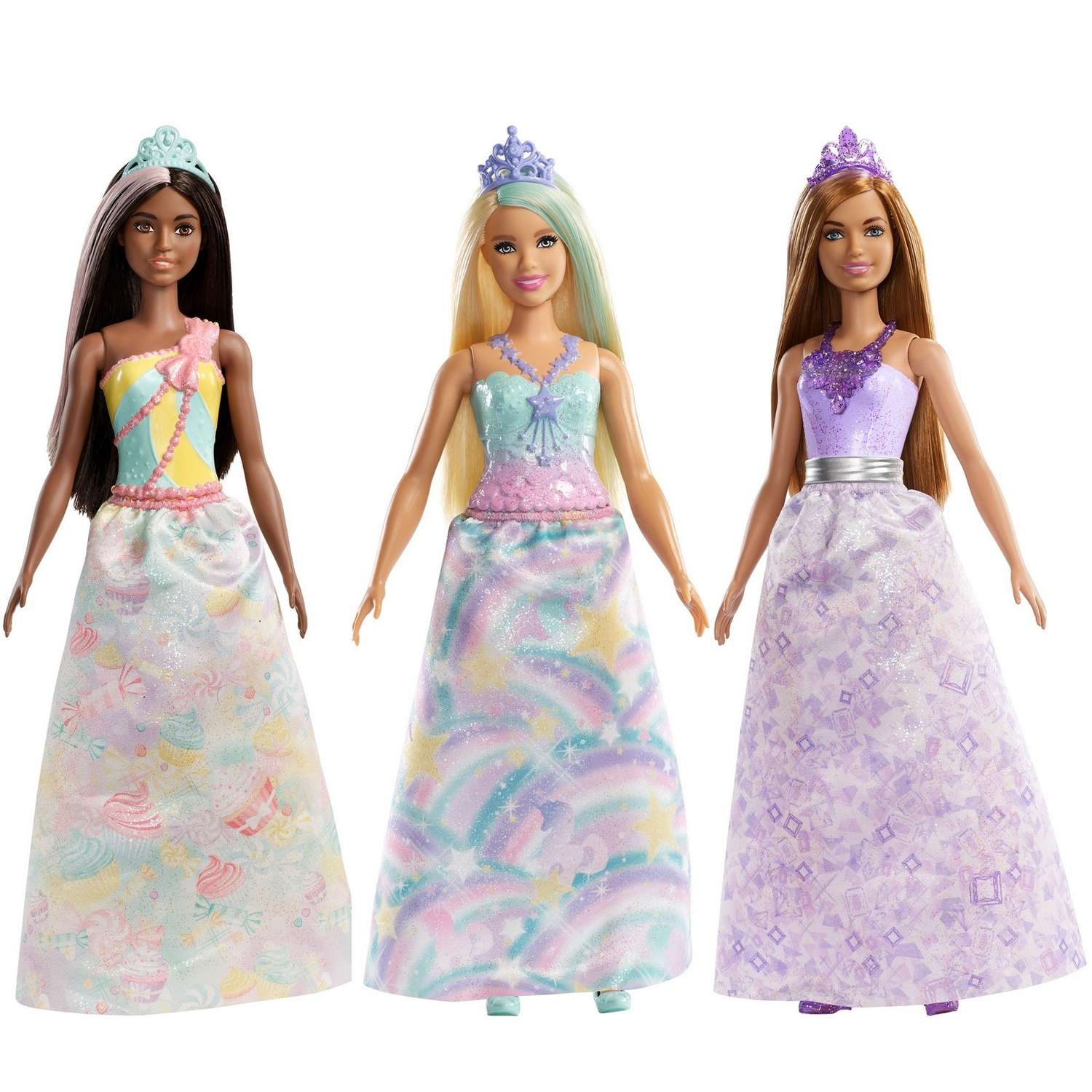 Кукла модельная Barbie Dreamtopia Принцесса в ассортименте FXT13 - фото 1