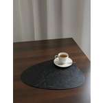 Салфетка сервировочная DeNASTIA Металлик 45x36 см экокожа черный E000585