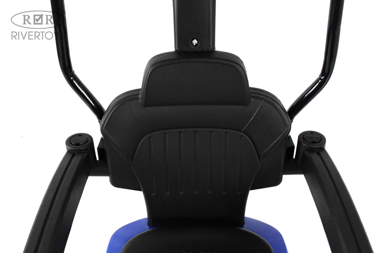 Каталка RIVERTOYS Z005ZZ-M-BLUE синий - фото 7