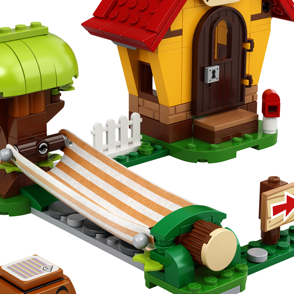 Конструктор LEGO Super Mario Дом Марио и Йоши 71367 205 дет. - фото 5