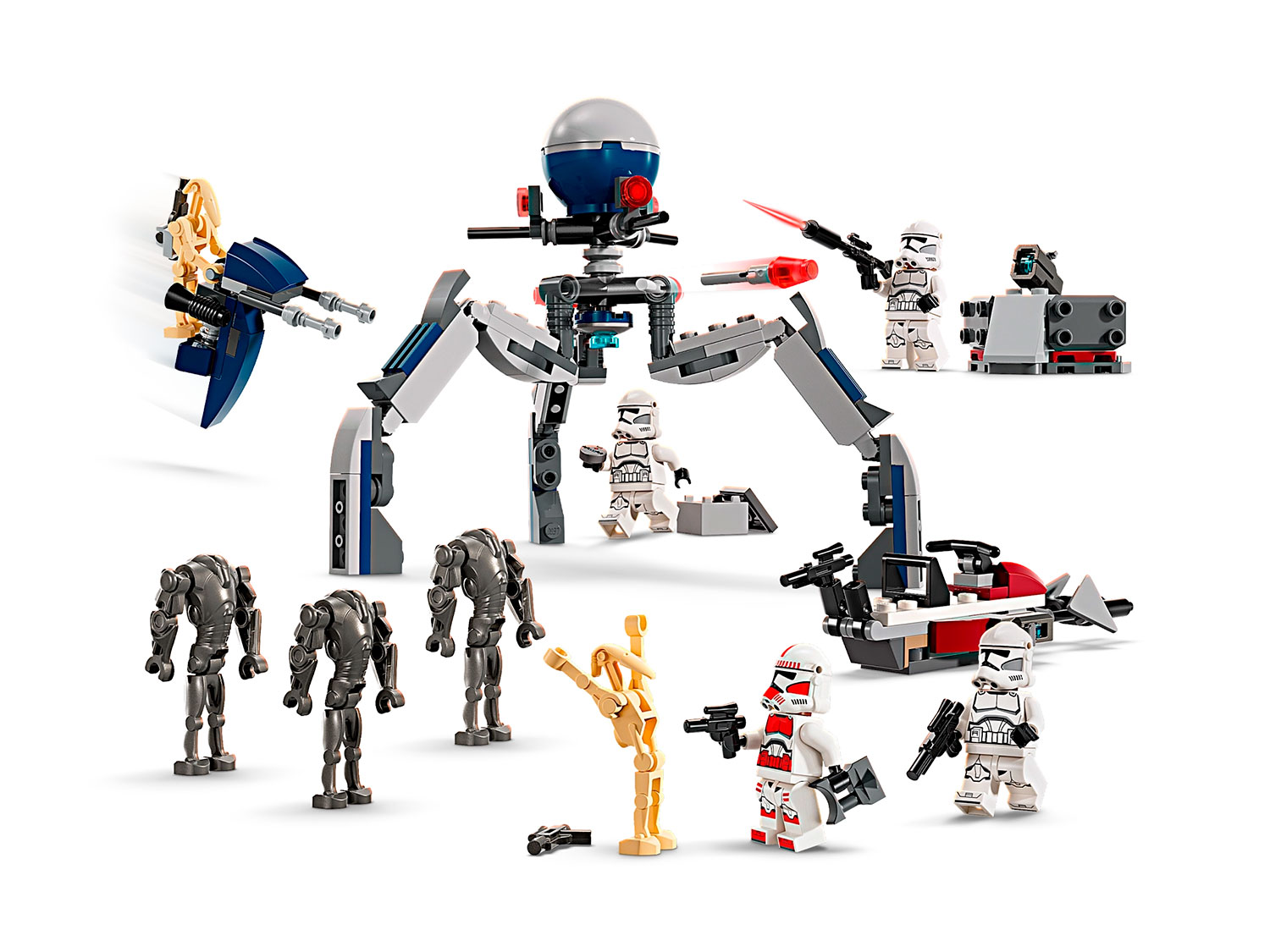 Конструктор LEGO Star Wars Боевой набор 75372 215 дет. - фото 5