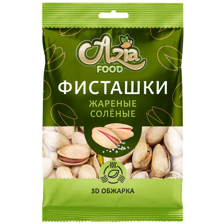 Фисташки Азия Фуд жареные соленые 100г