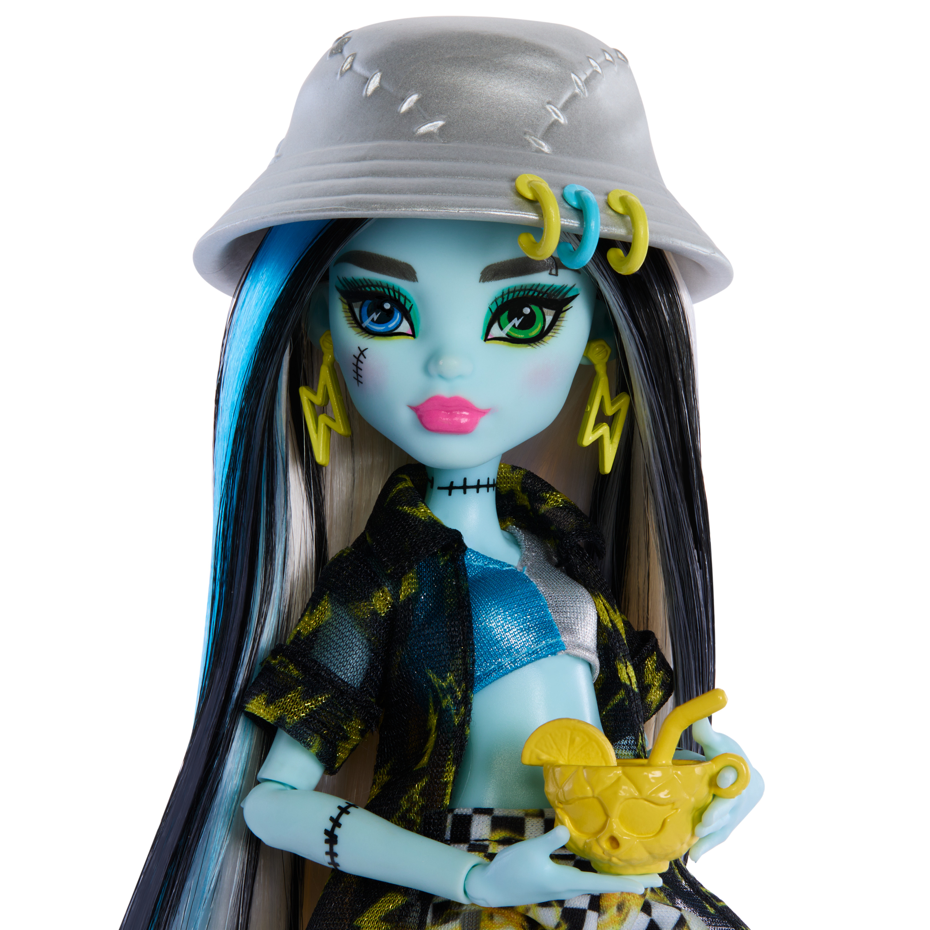 Кукла модельная Monster High Scare Adise Island Frankie HRP68 HRP68 - фото 13