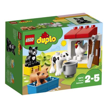 Конструктор LEGO DUPLO Домашние животные блочный