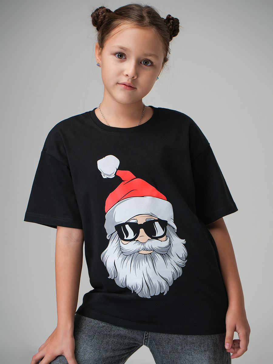 Футболка HappyFox HF0178SPPсанта.черный - фото 7