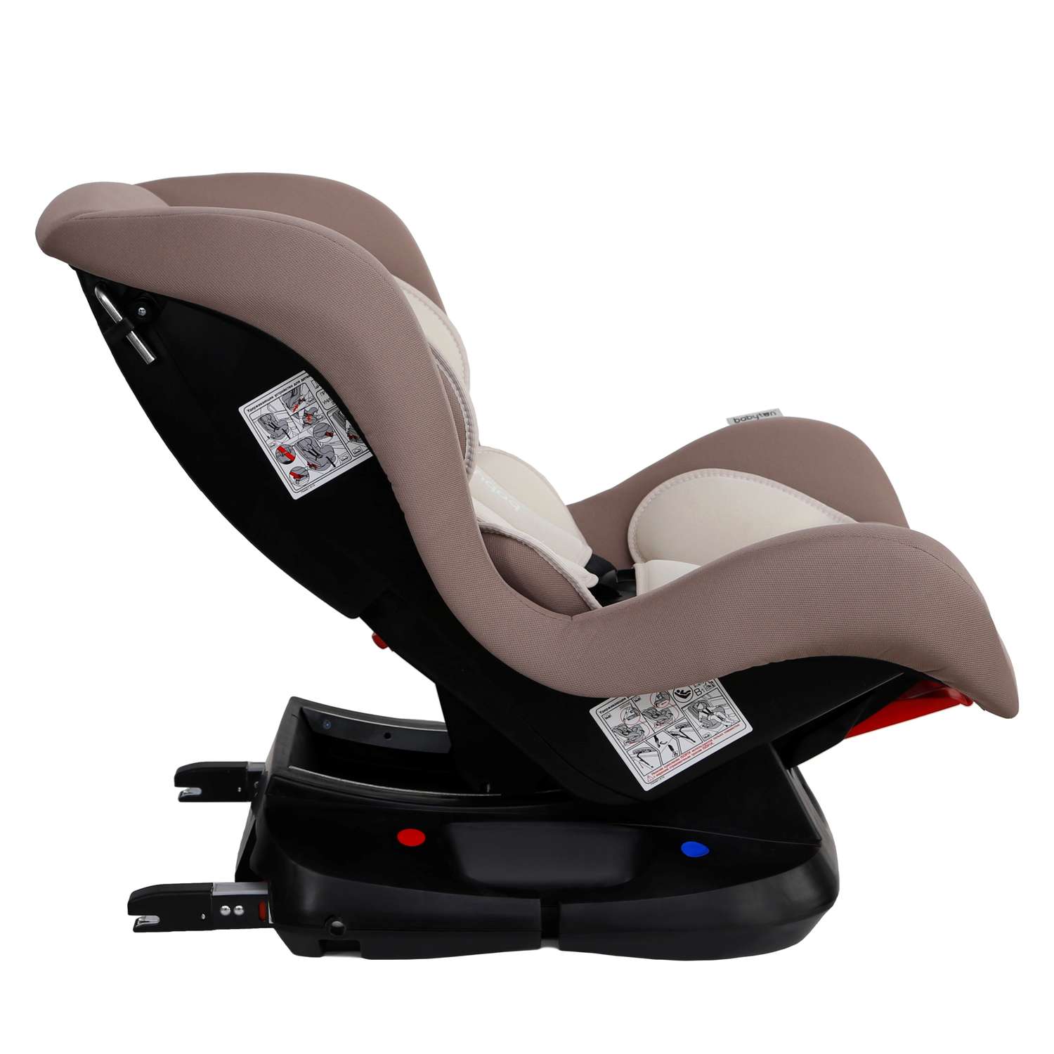 Автокресло Babyton Nord Fix Mokko Isofix 0+/1 (0-18 кг) - фото 16