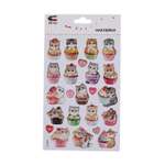 Наклейки Attivio Котики кексы