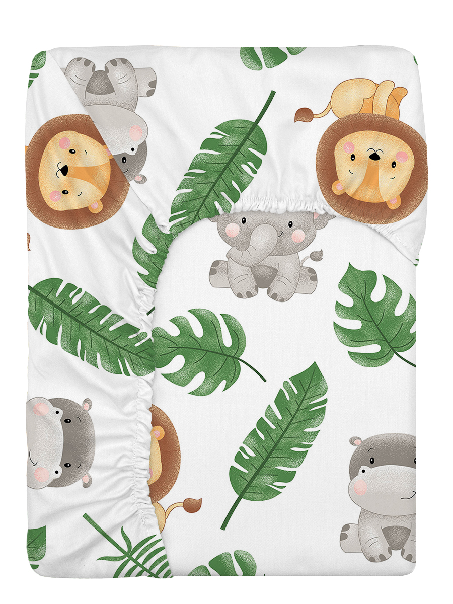 Простыня Маленькая соня 60 x 120 см на резинке 1 шт. - фото 6