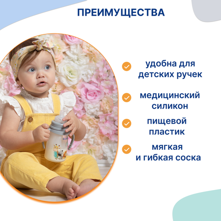 Бутылочка Uviton Anti-Colic 250 мл в ассортименте