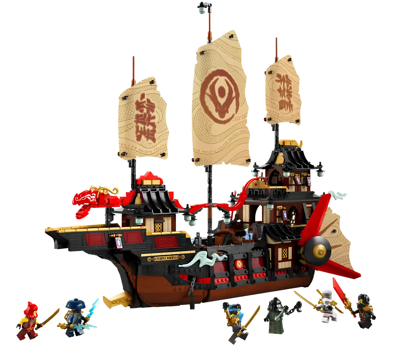 Конструктор LEGO NINJAGO 71848 2387 дет. - фото 4