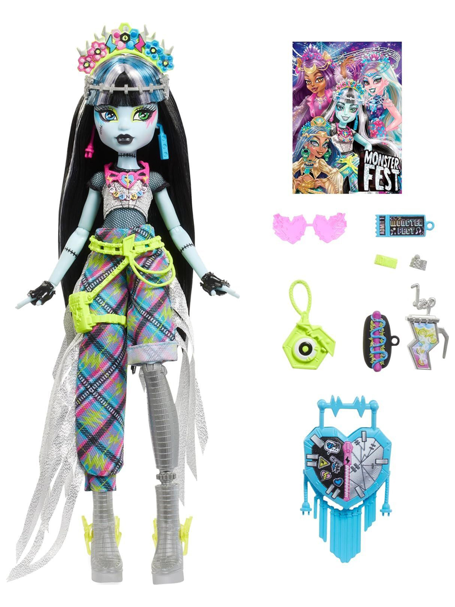 Кукла модельная Monster High Фрэнки Штейн HXH79 00-00019778 - фото 3