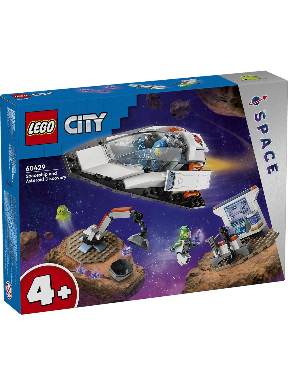 Конструктор LEGO City Spaceship Asteroid Discovery 126 дет. - фото 1