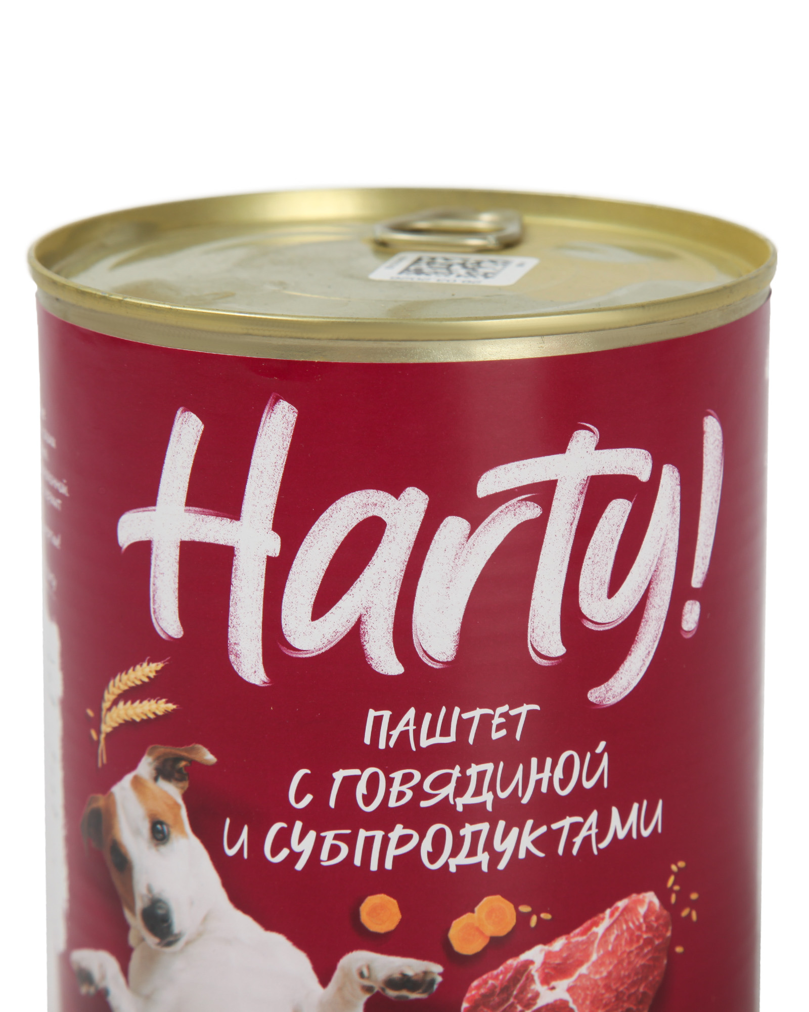 Корм для собак всех пород Harty консервированный полнорационный паштет с говядиной и субпродуктами 850г - фото 6