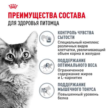 Корм для кошек ROYAL CANIN Light Weight Care для контроля набора веса 85г