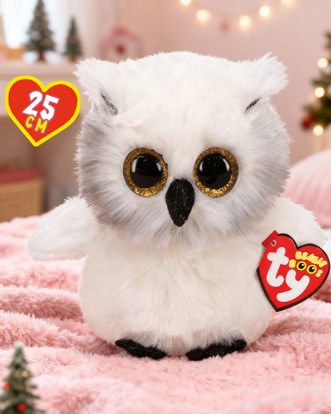 Мягкая игрушка TY Сова - фото 1