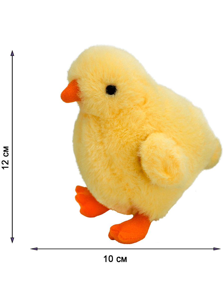 Мягкая игрушка All About Nature цыпленок - фото 2