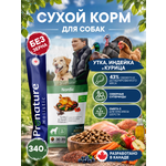 Корм для собак сухой Pronature Holistic Nordic Grain Free беззерновой на индейке и утке 340г