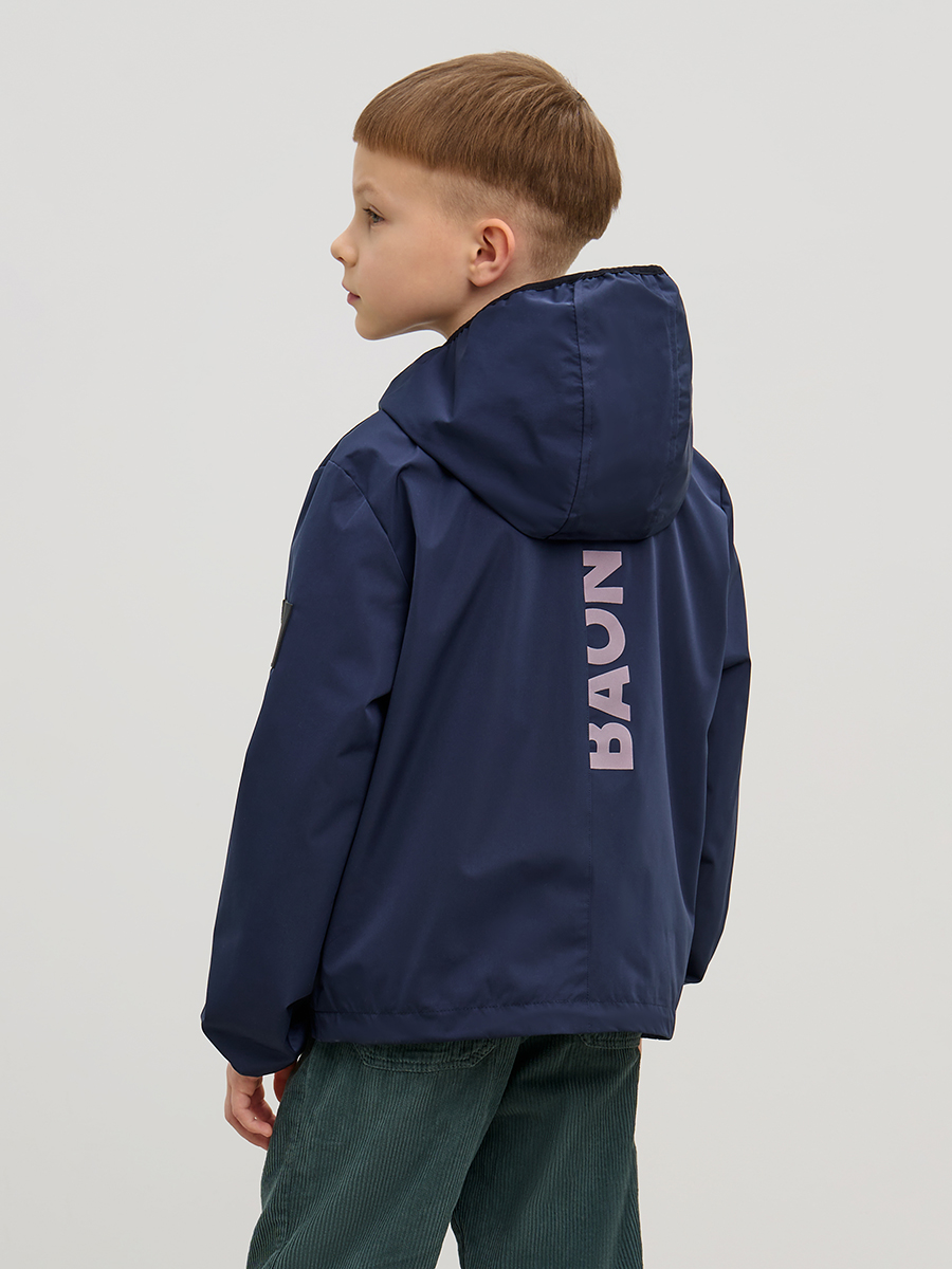 Ветровка Baon BK6023002/DEEP NAVY - фото 4