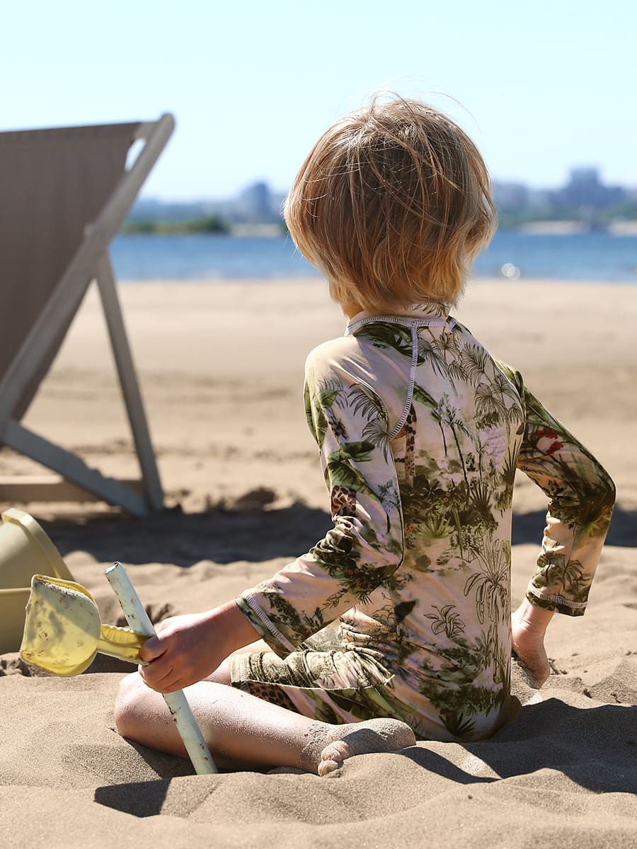 Купальный комбинезон Соль и Перец SP2603беж - фото 6