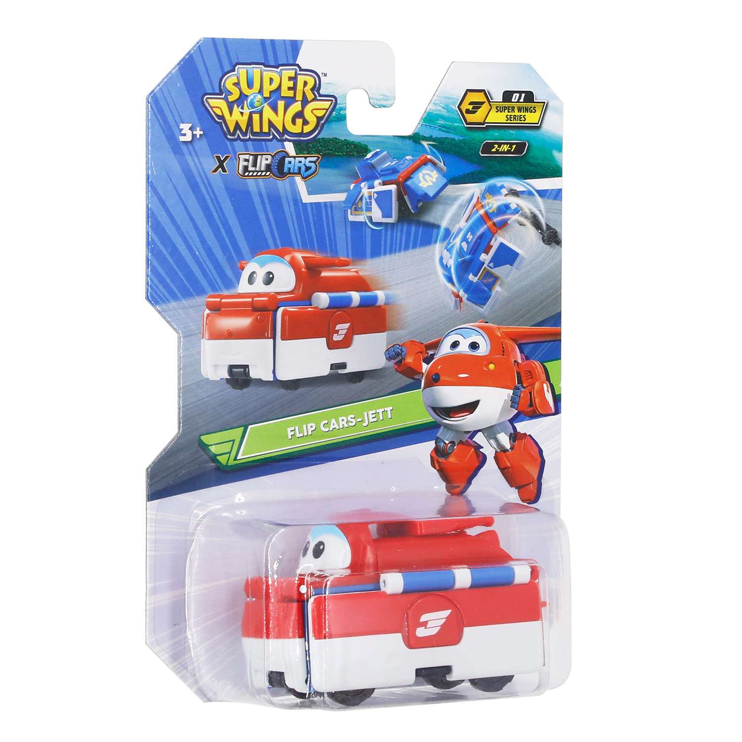 Автомобиль Super Wings Джетт красный EU636301 - фото 5