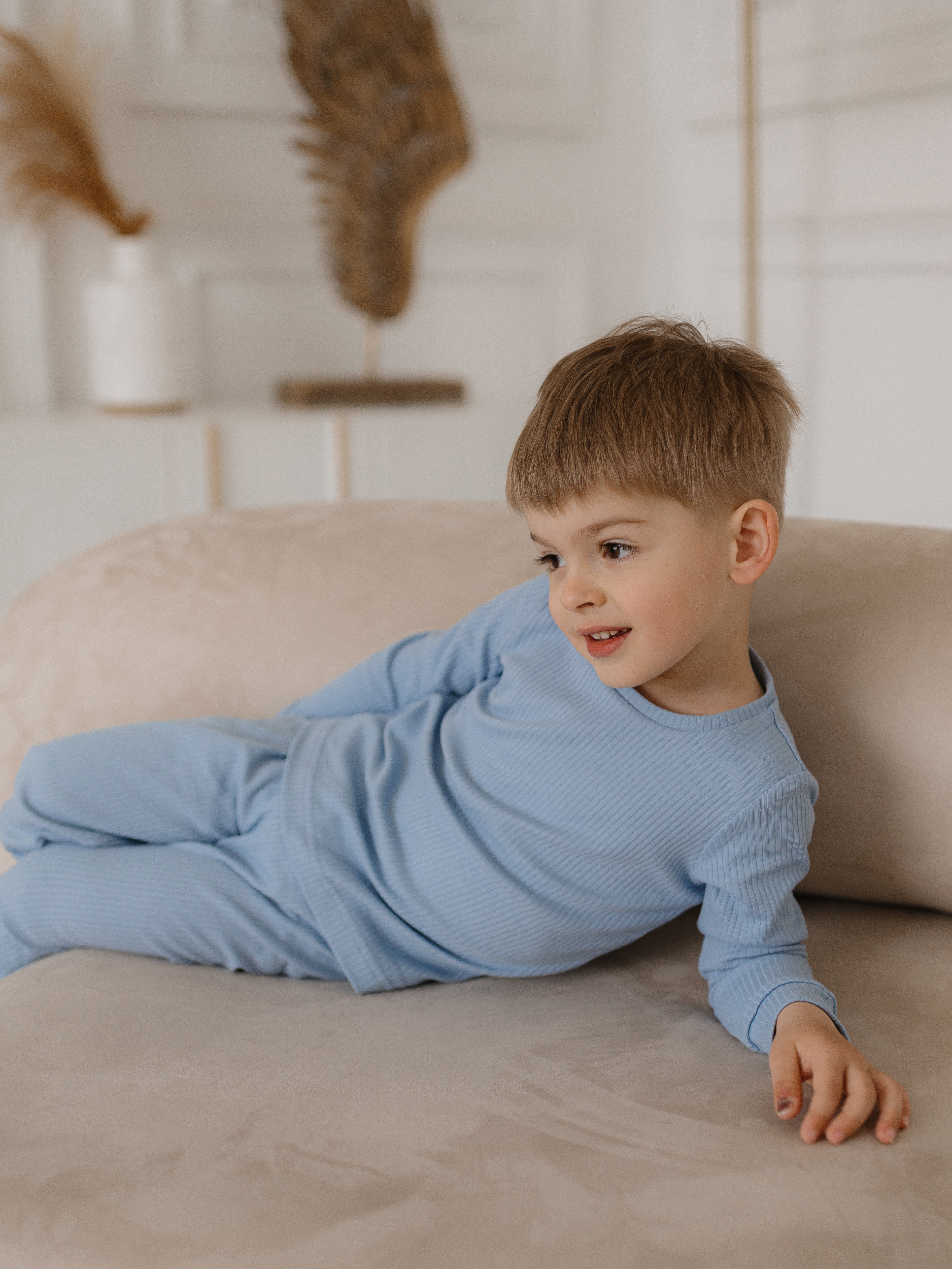 Пижама Alisse dreams ПКБРБ0034/голубой - фото 2