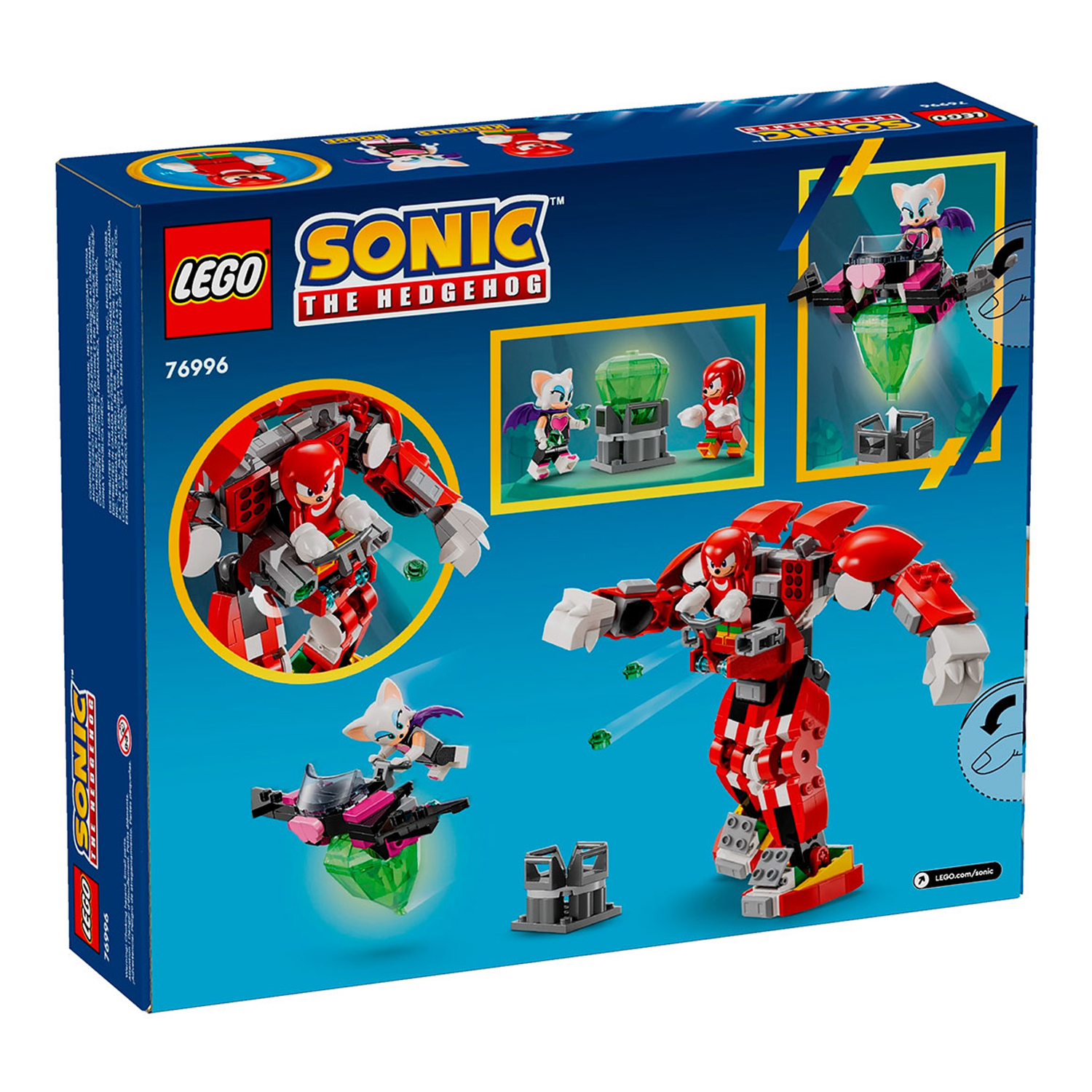 Конструктор LEGO Sonic the Hedgehog Робот-страж Наклза 276 дет. - фото 9