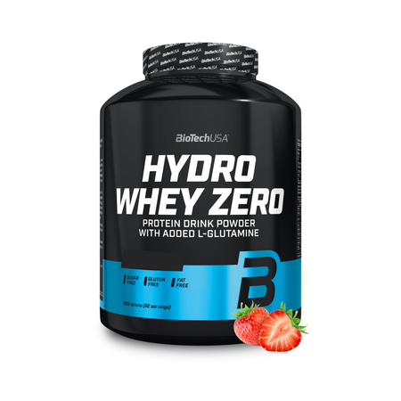 Изолят сывороточного протеина BiotechUSA Hydro Whey Zero 1816 г. Клубника