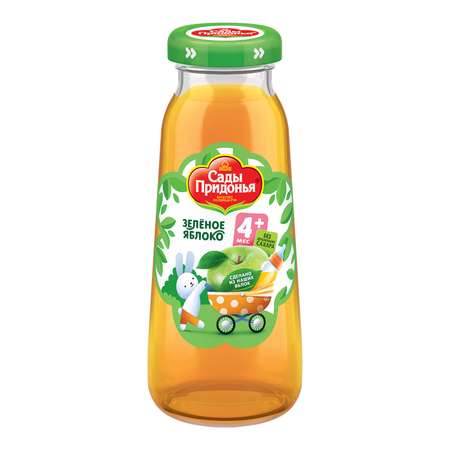 Сок Сады Придонья Зеленое яблоко с 4 мес 0.2 л