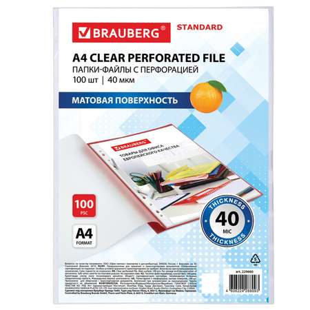 Файл Brauberg А4