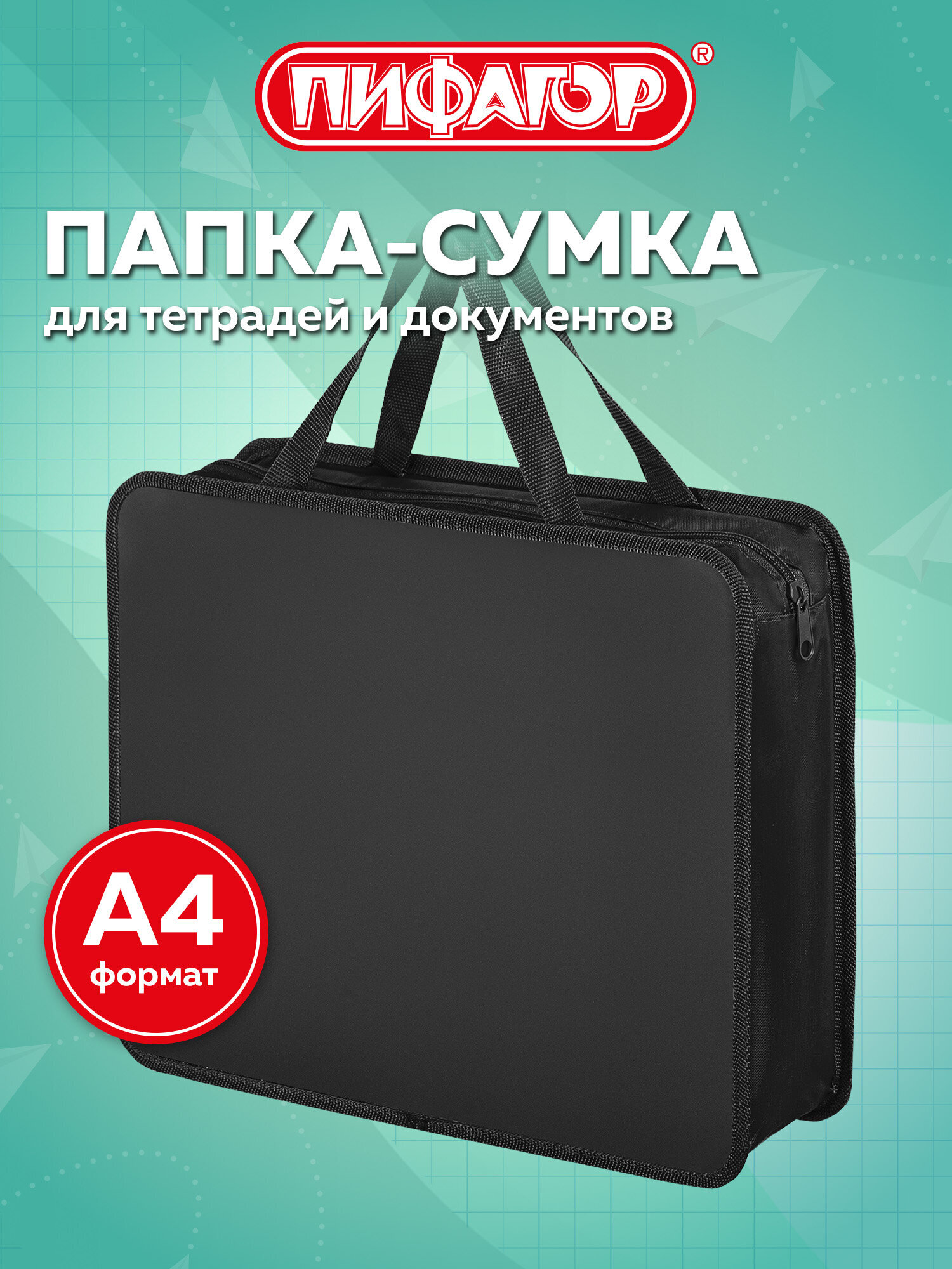 Папка для тетрадей Пифагор А4 - фото 1