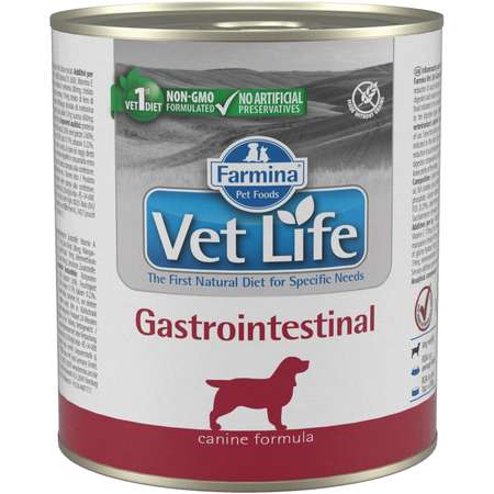 Корм для собак Farmina VetLife гастроинтестинал паштет 300г