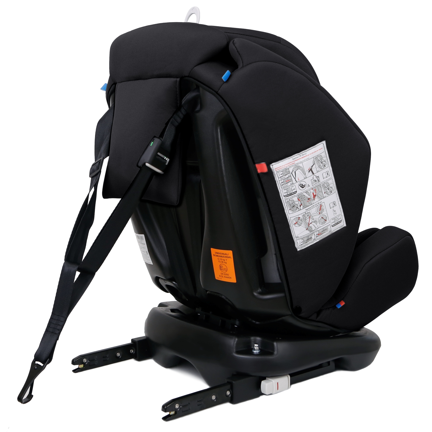 Автокресло Еду-Еду Isofix 0+/1/2/3 (0-36 кг) черный - фото 8