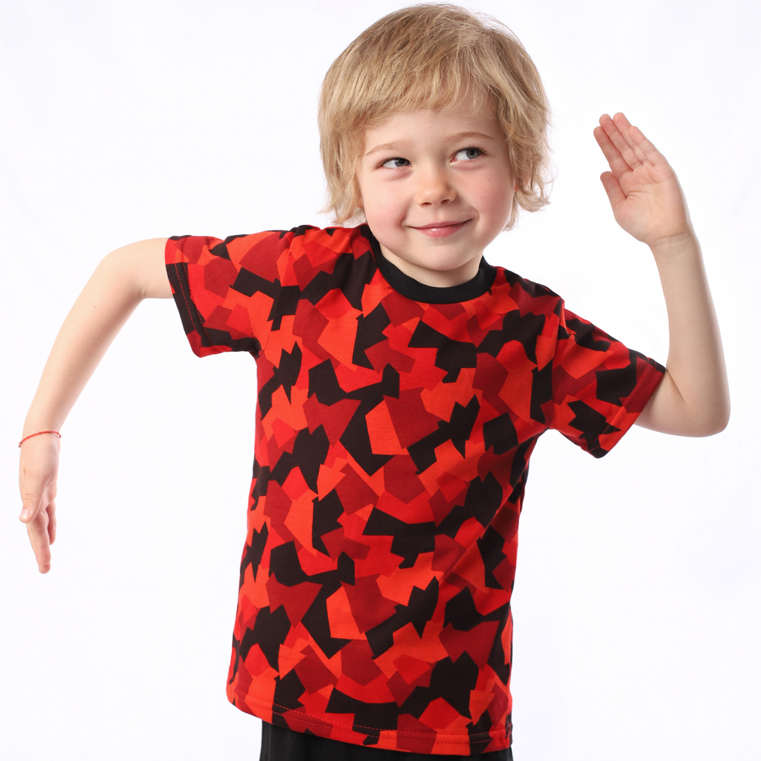 Костюм Babycollection ЦБ-00030261красный черный - фото 2