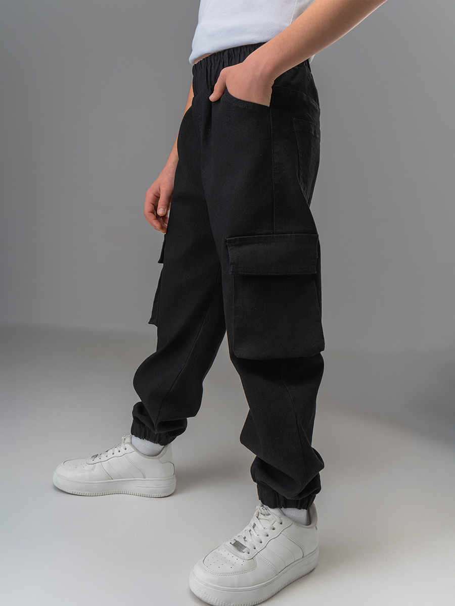 Джинсы HappyFox HF00801черный - фото 6