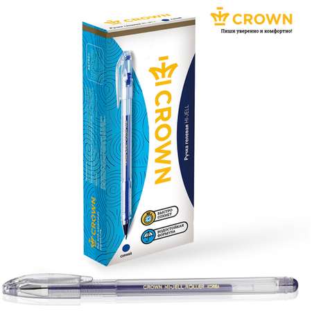 Ручка гелевая CROWN 1 шт.