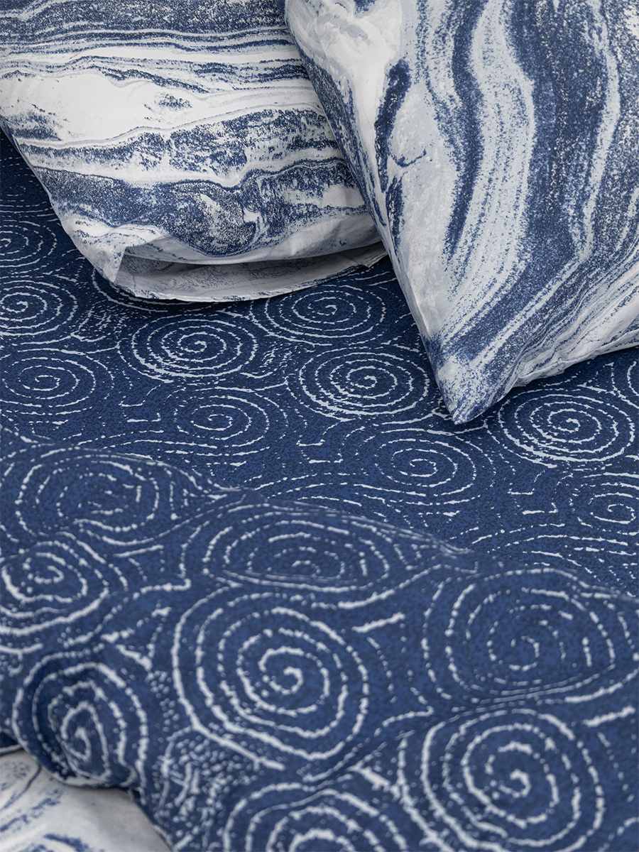 Комплект постельного белья для SNOFF Водопад двуспальный 4 предм. - фото 6