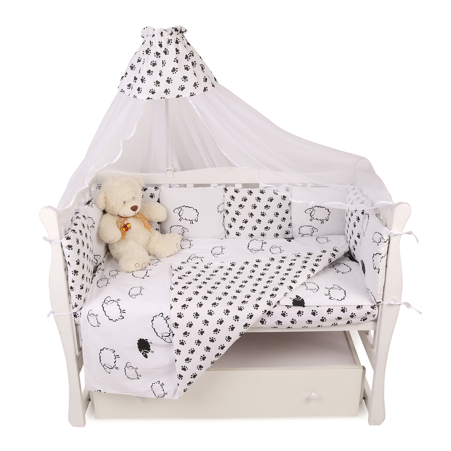 Комплект постельного белья Amarobaby Home elite 4 предм. - фото 6