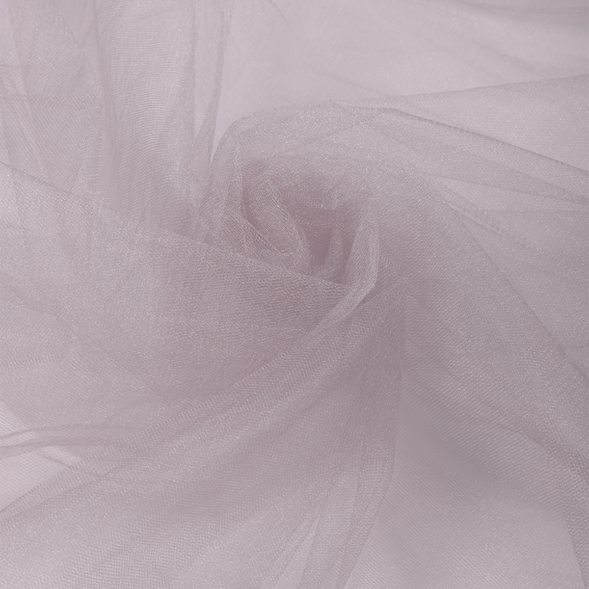 Фатин Кристалл TBY средней жесткости блестящий шир.300см уп.5м - серый серебро - фото 3