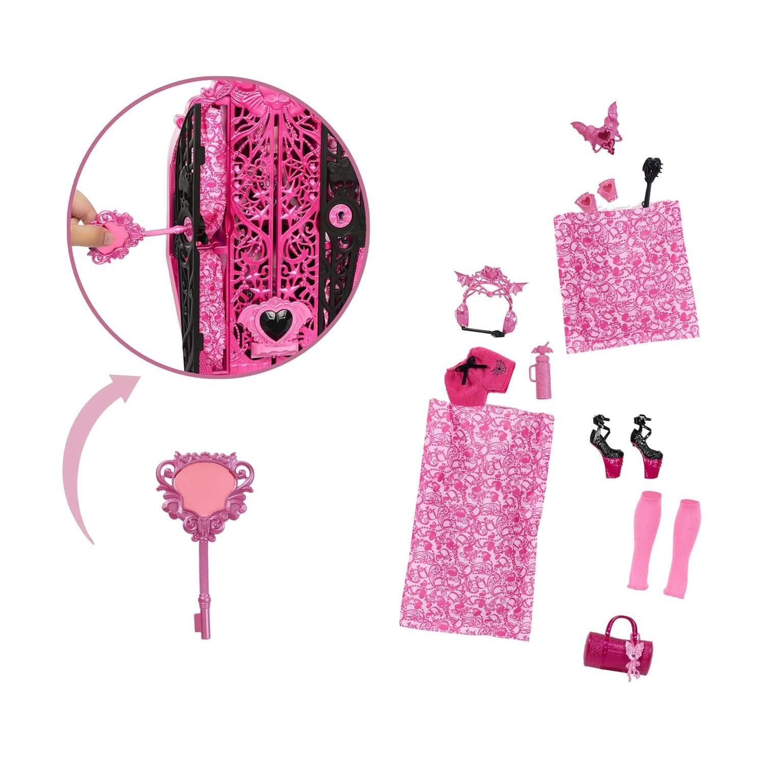 Кукла модельная Monster High Дракулаура HXH84 - фото 3