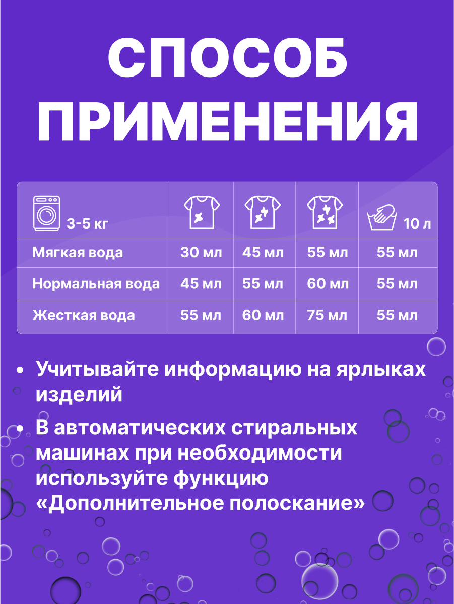 Гель для стирки Was Цветное 1 л - фото 8